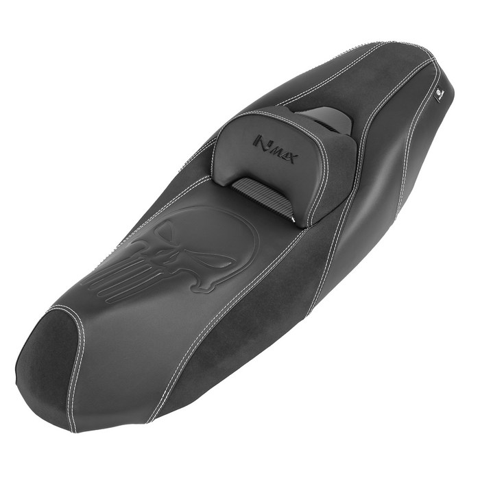 CUBLAND 야마하 NMAX 컴포트시트 2124년식 커스텀 등받이쿠션 튜닝 안장, 1개