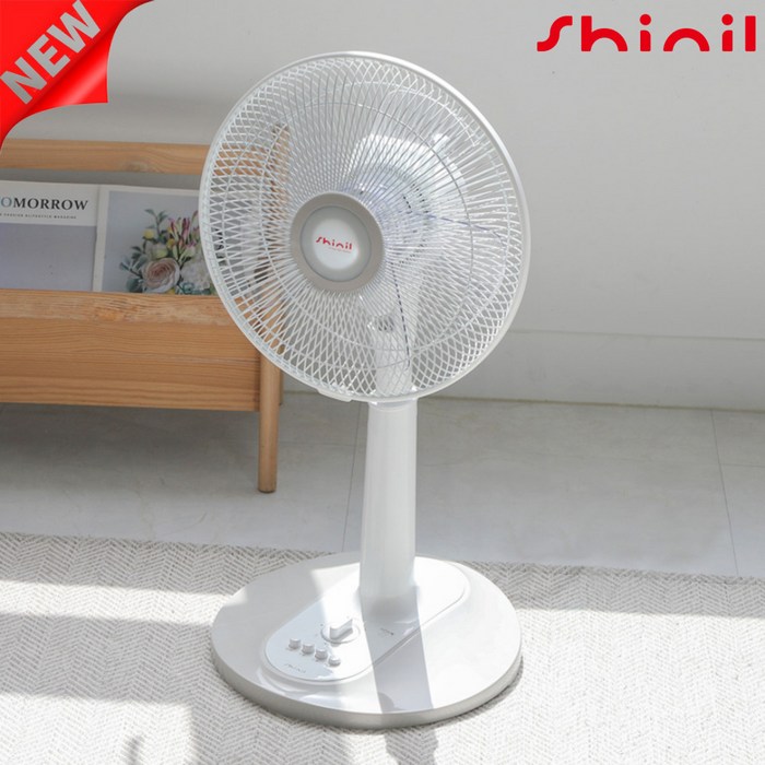 신일 기본형 스탠드 선풍기, 아이보리 SIFK12WSA, 아이보리 SIFK12WSA