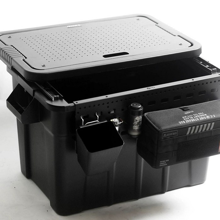 토르박스 75L 컨테이너 캠핑 리빙박스 올리브