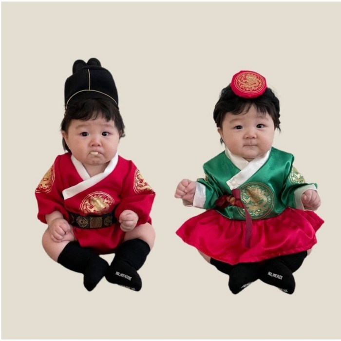 에이나인 왕세자 중전 한복슈트  돌잔치 백일 추석 한복슈트