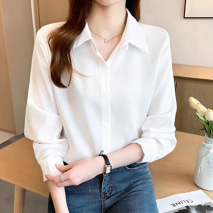 코코라벨라 여성 구김없는 링클프리 베이직 블라우스 셔츠 코코라벨라 여성 구김없는 링클프리 베이직 블라우스 셔츠