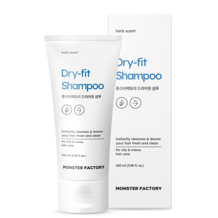 드라이핏 샴푸, 1개, 100ml