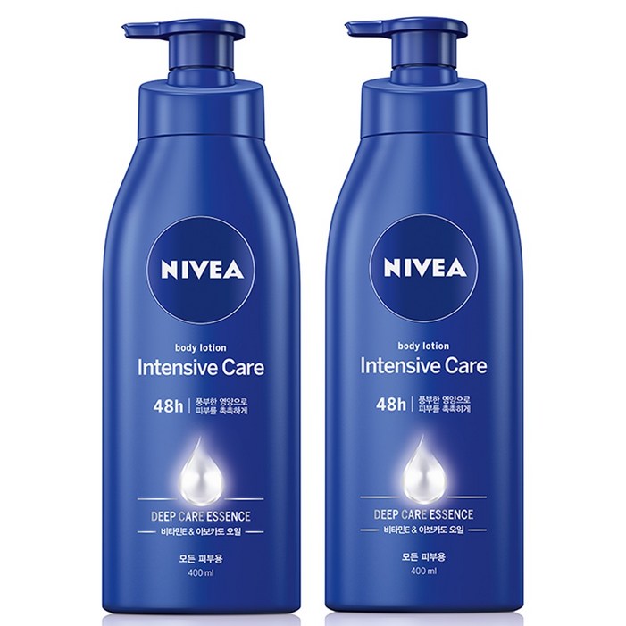 니베아 인텐시브 바디로션, 400ml, 2개