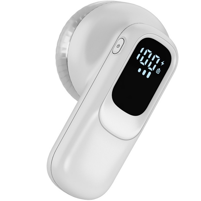 일리온 세탁소용 6중날 헤드일체형 휴대용 LED 무선 보풀제거기