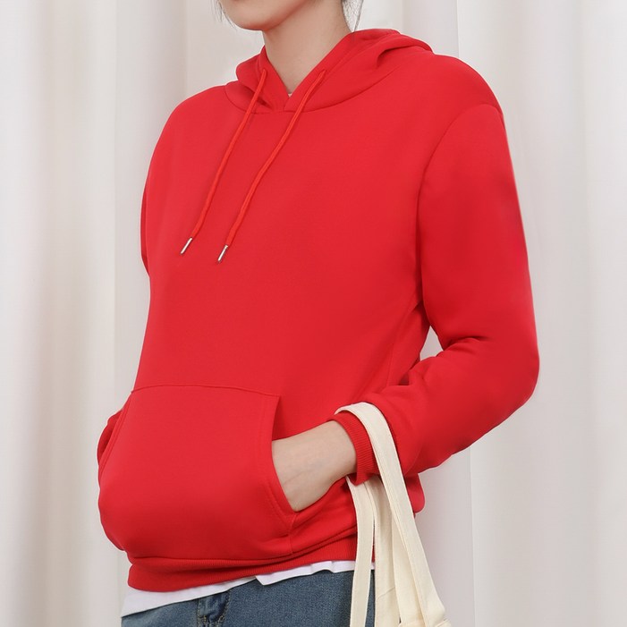 엘쏘 클래식 맨투맨 긴팔 여성 후드티