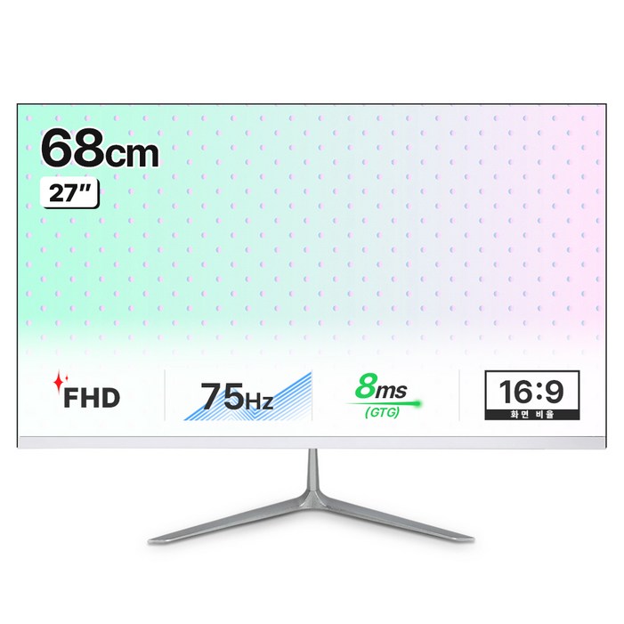 좋은디에스아이 FHD 모니터, 68cm, CP2775 HDMI WHITE무결점 좋은디에스아이 FHD 모니터, 68cm, CP2775 HDMI WHITE무결점