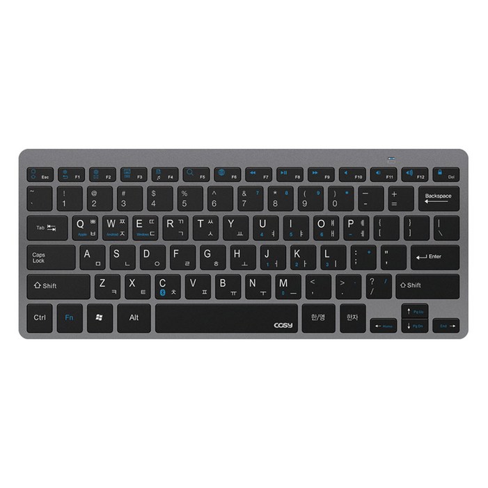 코시 블루투스 멀티페어링 무선 텐키리스 키보드, 그레이, KB4120BT, 기타 코시 블루투스 멀티페어링 무선 텐키리스 키보드, 그레이, KB4120BT, 기타