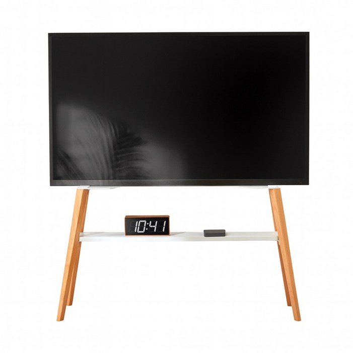 카멜마운트 벽면밀착형 TV 스탠드 FS75N, 화이트, 1개