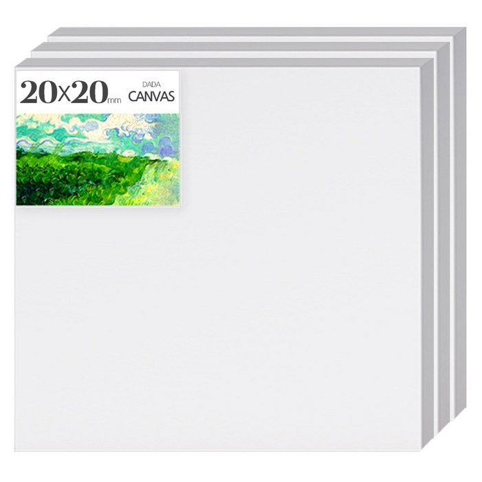 다다 면천 미술캔버스 20 x 20 cm