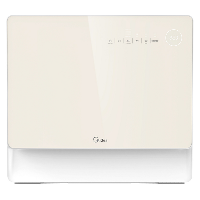 미디어 자동문열림 식기세척기 6인용