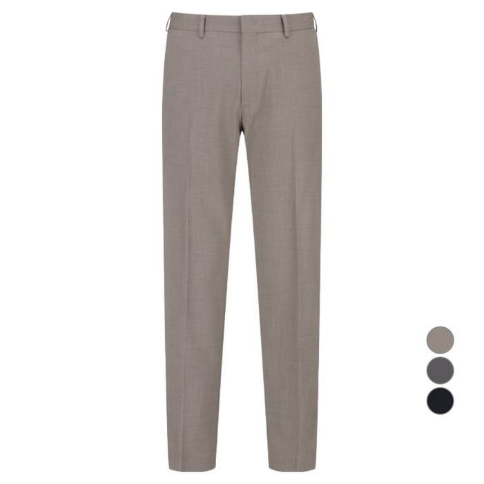 지오지아 남성용 서커 셋업 테이퍼드 핏 미라클 팬츠 AEF2PP1601