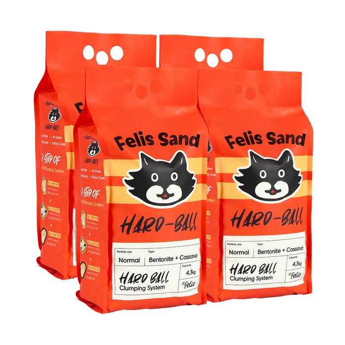 닥터펠리스 하드볼 고양이 모래 벤토나이트