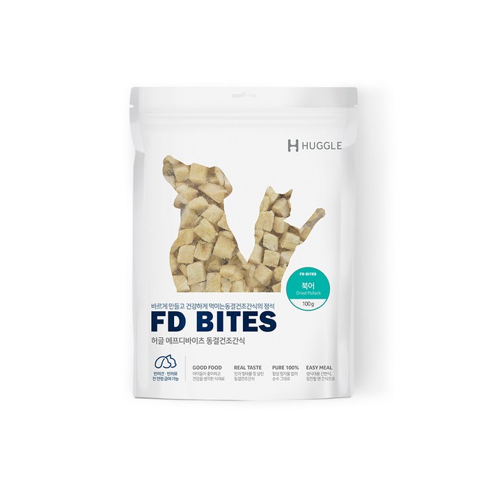 허글 반려동물 에프디바이츠 동결건조간식