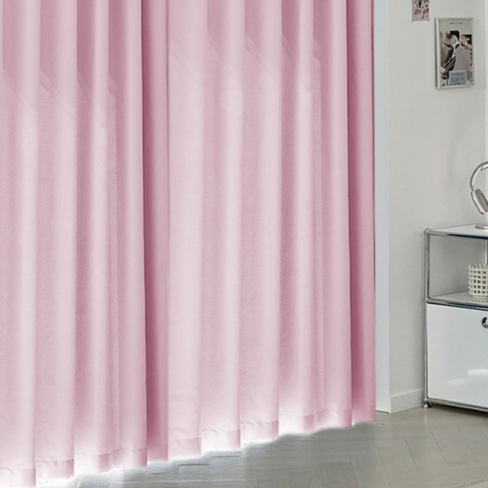 데시뉴 뉴노멀 사계절 암막커튼 아일렛형 작은창  커튼끈 세트