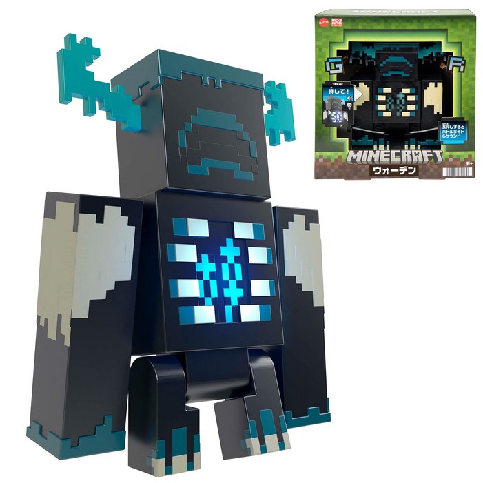 마인크래프트MINECRAFT 워든 피겨 라이트  사운드 6세 HHK89