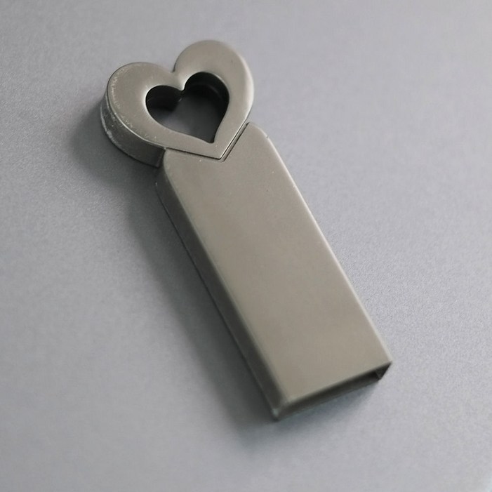 귀여운 메탈 USB 메모리 각인 단체 선물 L10 블랙, 1개, 128GB