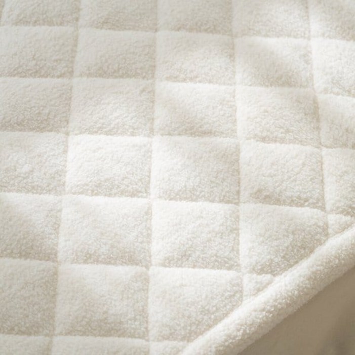 릴리 뽀글이 양털극세사 겨울 밴딩패드 3색상