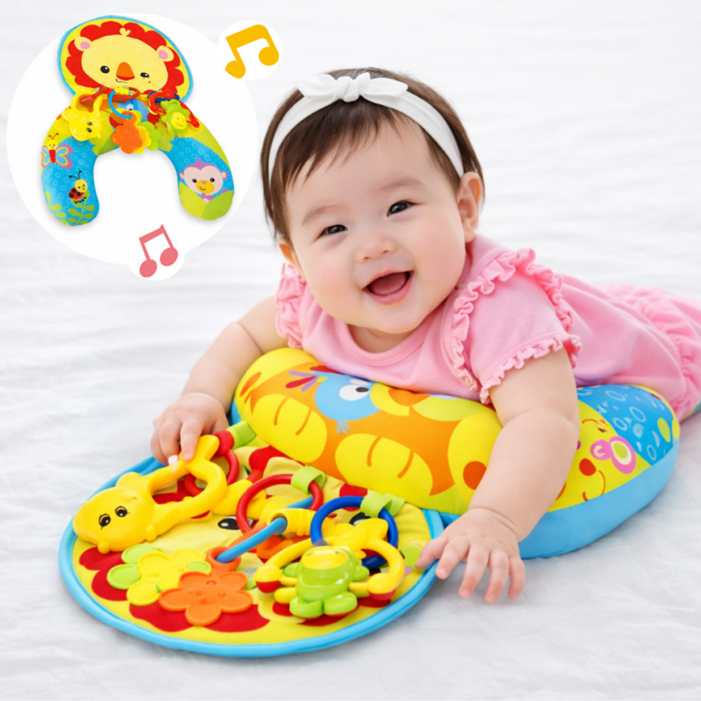 제이랜드 오감자극 터미타임 배밀이 장난감