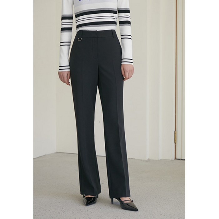 에고이스트 ER1WP160 D링 포인트 세미 부츠컷 팬츠 25년 봄