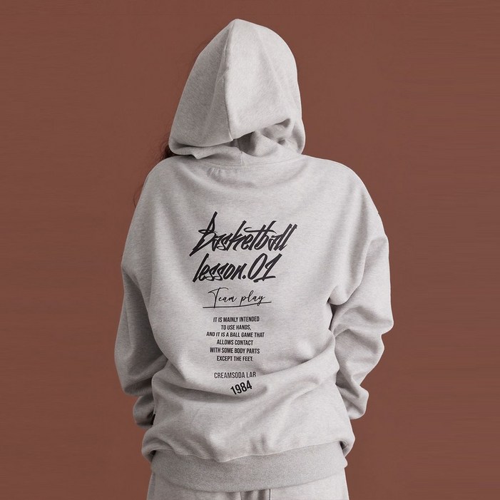 엘에이비 쿼터 팀플레이 후드티