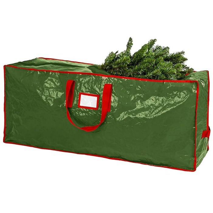 Handy Laundry 크리스마스 트리 보관 가방, 2.1m7.5피트 인공 홀리데이 보관, 내구성 있는 방수 소재, 먼지, 곤충 및 습기로부터 보호, 운반 손잡이가 달린 지퍼 백