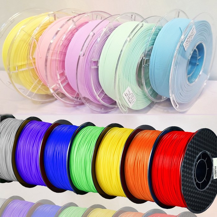킹룬 하이퍼 PLA 필라멘트 프리미엄 고급형 1.75mm 3D프린터 필라멘트 1KG