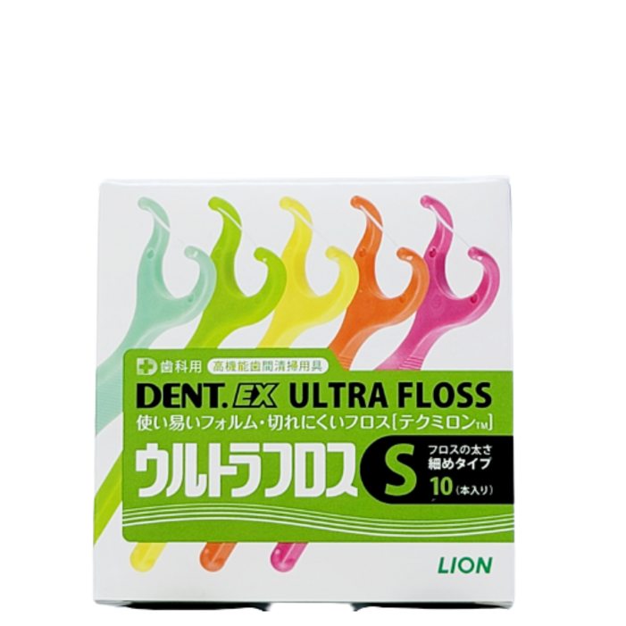 울트라플로스S 10개입 손잡이치실 LION, 8.5mm, 10개입, 1박스