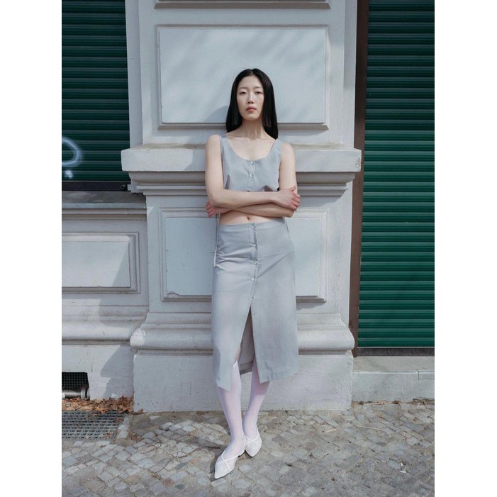 런던플랏 썸머 울 탑 3color 25SS