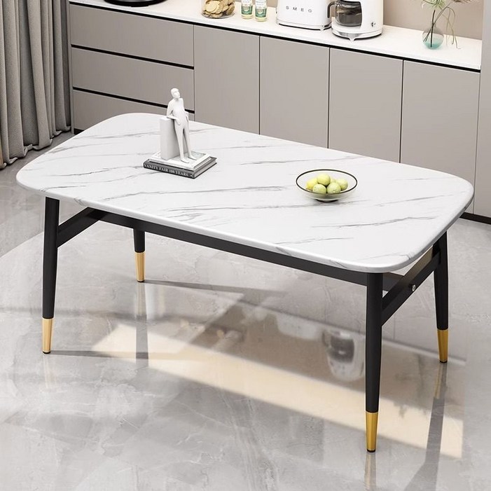 Serendipity Bloom 식탁 대리석 테이블 식탁 4인용 식탁테이블 H158006