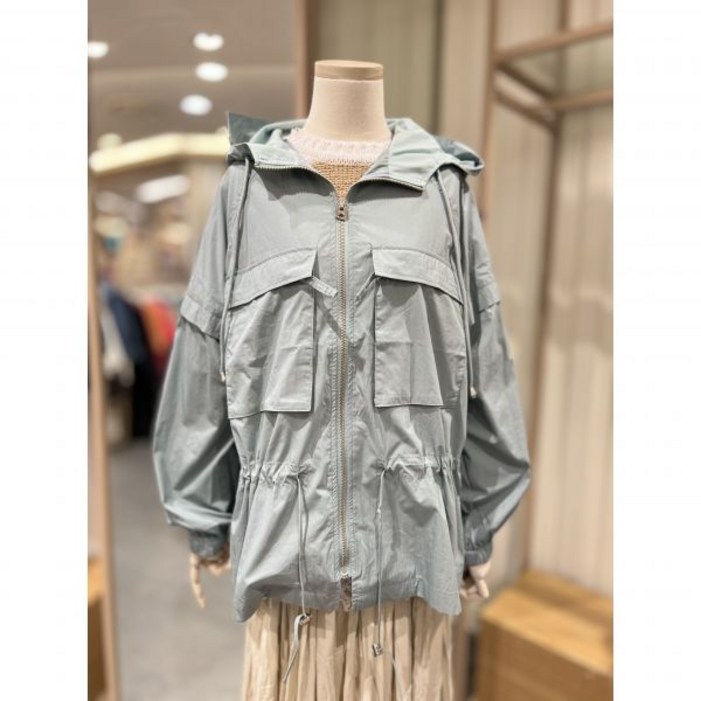 시에로 허리셔링 야상점퍼 SI2JPF2063303225 백화점