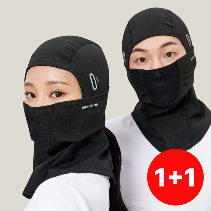 브랜드온 겨울 방한 기모 바라클라바 11, 2개