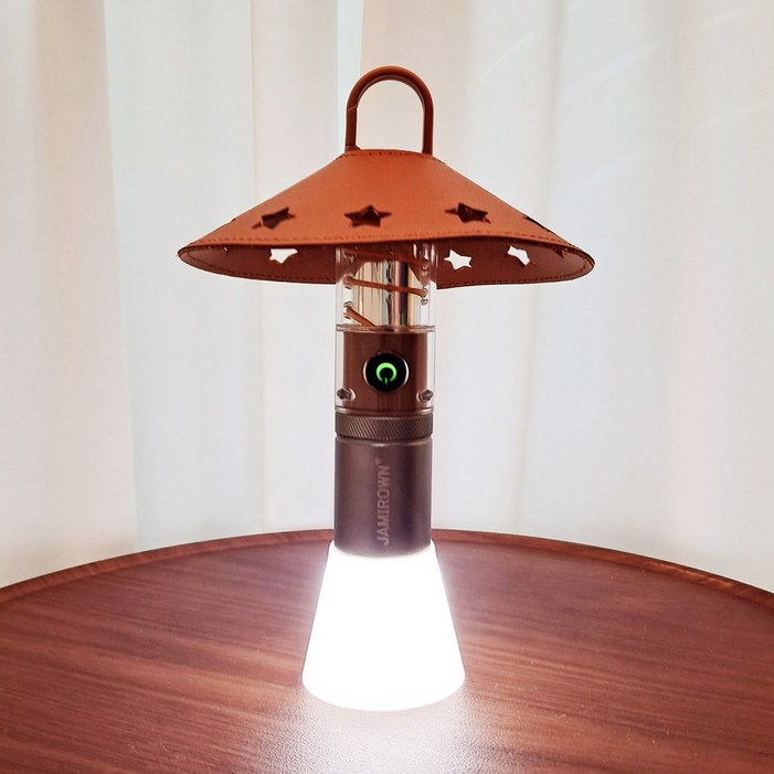 JAMIROWN 감성 캠핑랜턴 3WAY 미니 충전식 차박 캠핑 조명