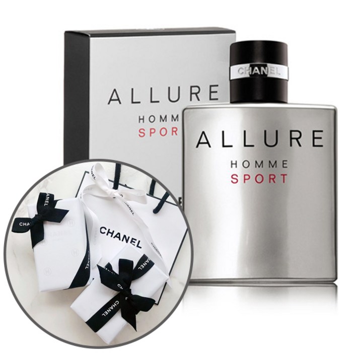 국내배송 샤넬 알뤼르 옴므 스포츠 100ml 선물포장샤넬쇼핑백