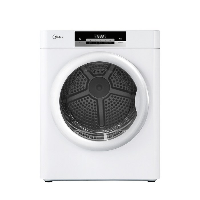 미디어 전기 건조기 MDH3TW 3kg 자가설치, MDH3TW, clear white