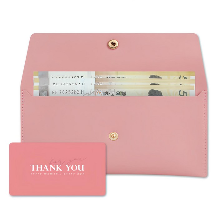 리코즈 레더 현금 용돈봉투  카드 세트