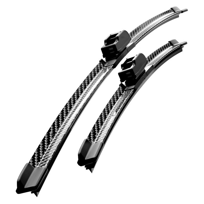 호환 제네시스 G80 DHRG316년25년 EQ900HI15년18년 G90HIRS418년25년 자국없는 초발수 저소음 와이퍼, 카본