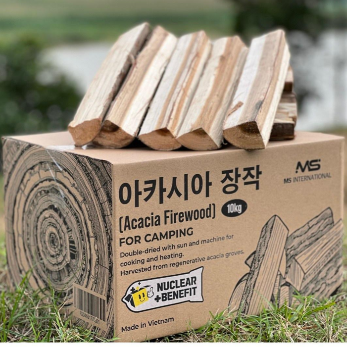 아카시아 장작 10kg 아카시아 장작 10kg