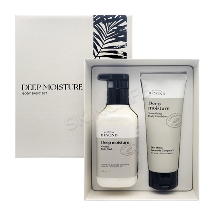 비욘드 딥모이스처 바디워시에멀전 베이직 세트, 1개