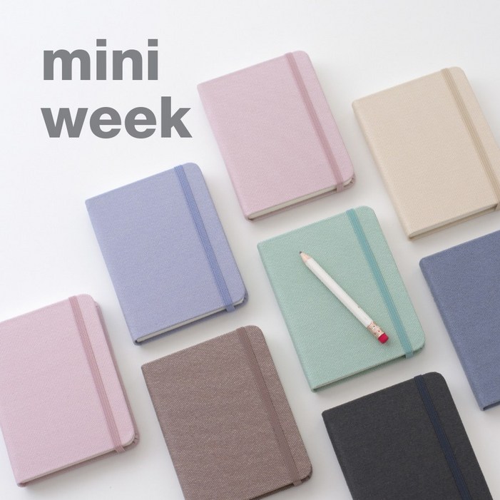 기억보관함 미니 주간 2026년 다이어리, 03 블라썸 핑크