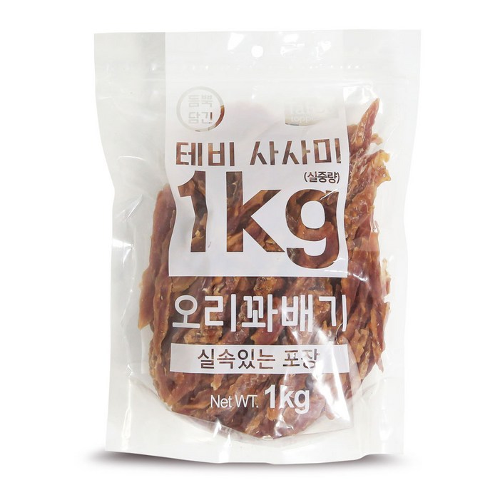 테비사사미 오리꽈배기 1kg 강아지 간식 대용량 1kg 테비사사미 오리꽈배기 1kg 강아지 간식 대용량 1kg