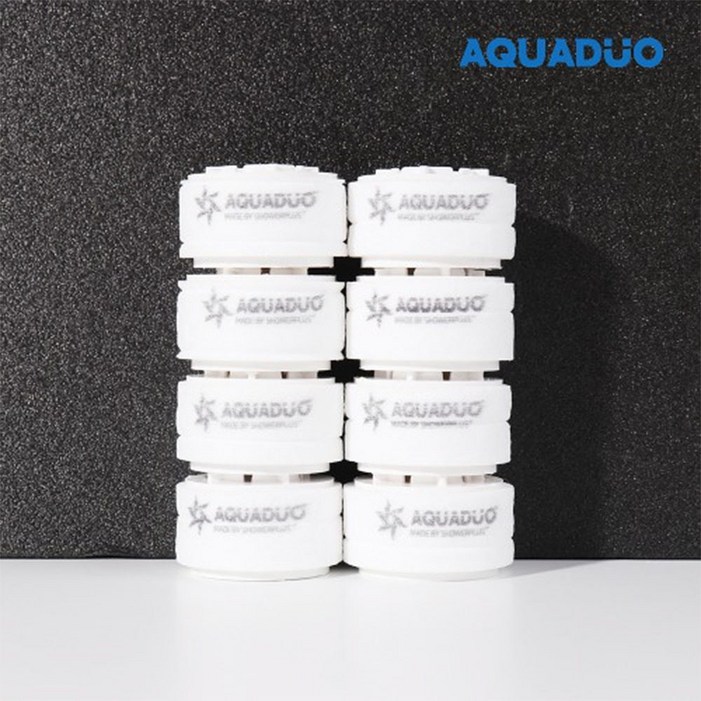 [아쿠아듀오] SF-1000 주방용 플렉시블형 리필 필터 8개