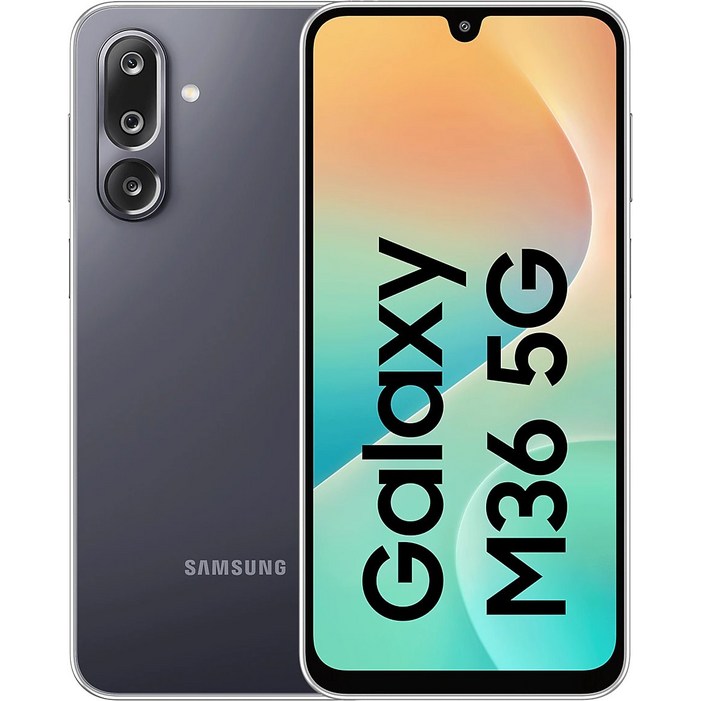 갤럭시 점프4 M36 8램 128GB 듀얼심 5G 자급제 폰 블랙, 128GB