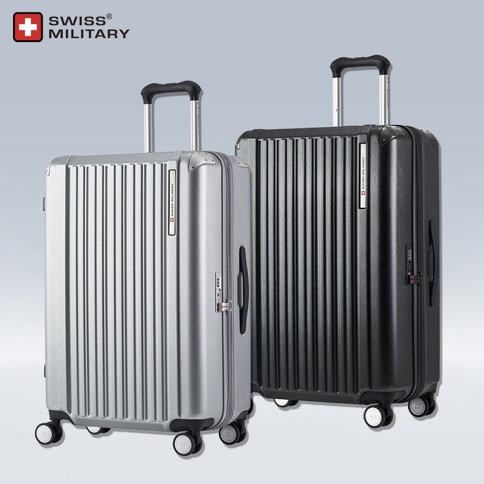 스위스밀리터리 캐리어 26인치 확장형 여행용 캐리어 트롤라