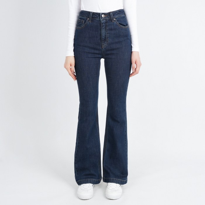 게스 여성 청바지 플레어 붓컷 다크블루 YN3D9167 DB