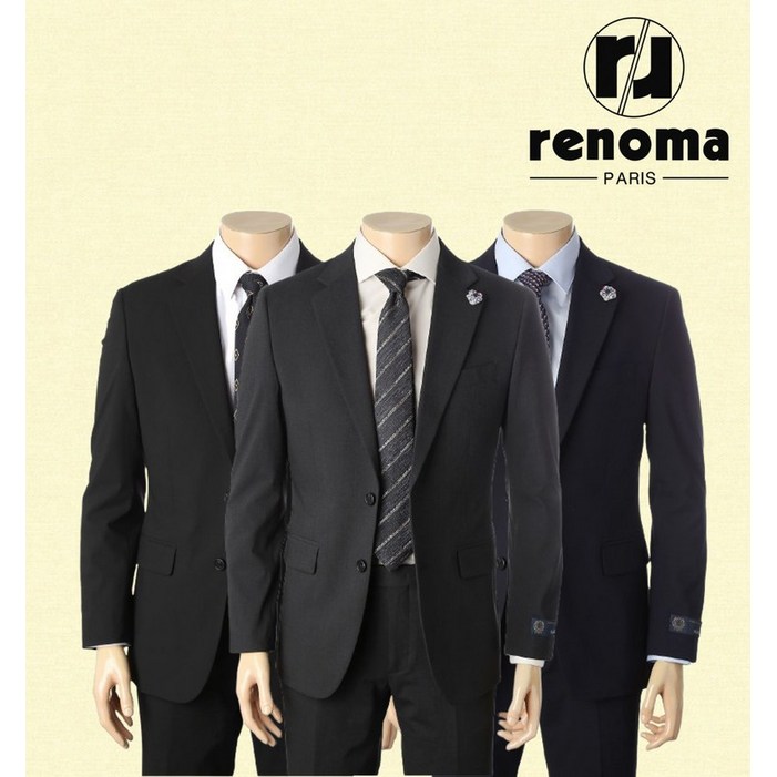 레노마 renoma봄여름 3종택일 프리미엄 스트레치정장 SJ990ADG
