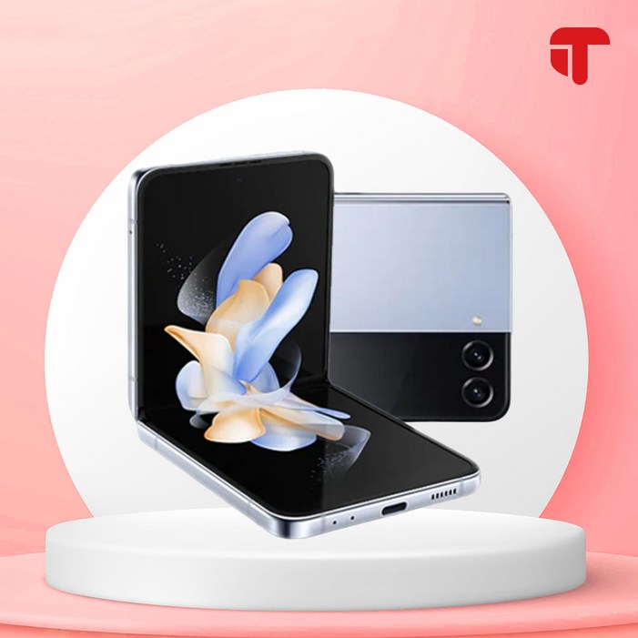Z플립4 공기계 자급제 삼성서비스센터 정식 교체 리퍼폰, 삼성리퍼핑크 골드, 256GB