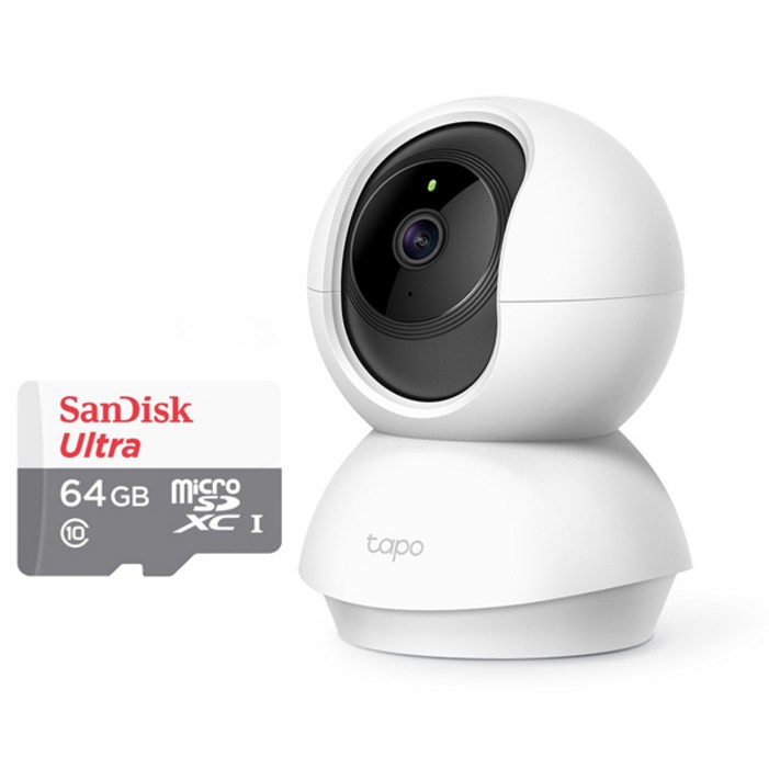 티피링크Tapo C210 300만화소 360도회전 실내무선카메라 홈CCTV 야간흑백전환