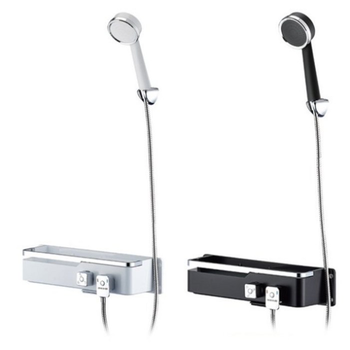 바스럽 국산 무타공 선반형 샤워기 수전 설치 영상 포함