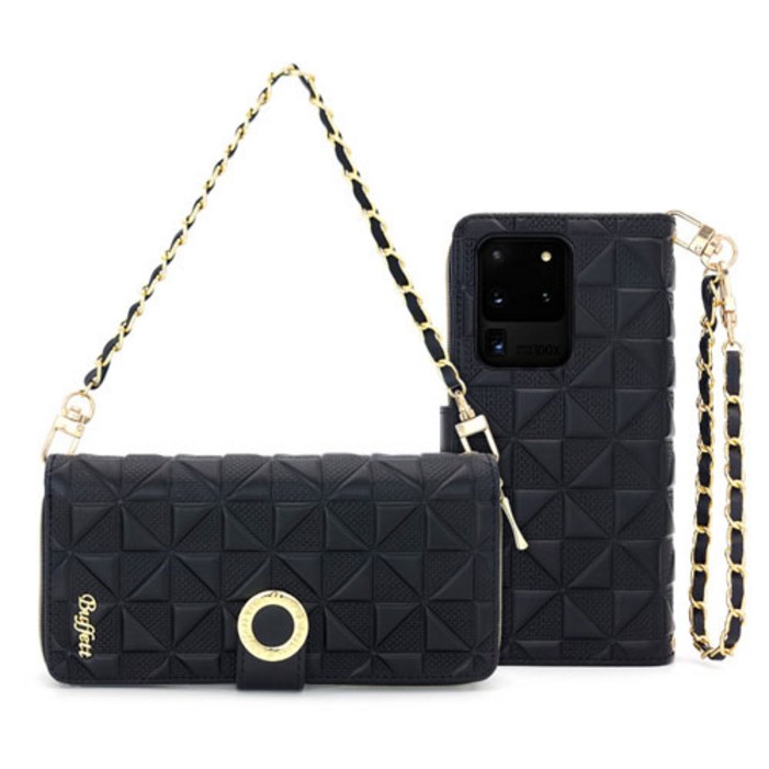 갤럭시퀀텀4 A546 버핏 퀸 체스 지갑형 지퍼 다이어리 휴대폰 케이스 스트랩 포함