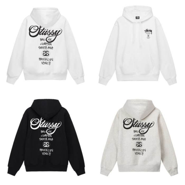 스투시 월드투어 후드 3923860